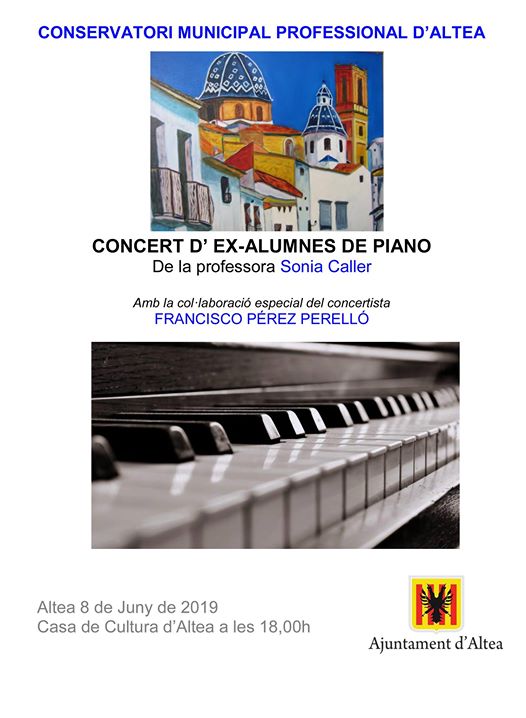 Concert Actics Alumnes de PIano Conservatori Altea