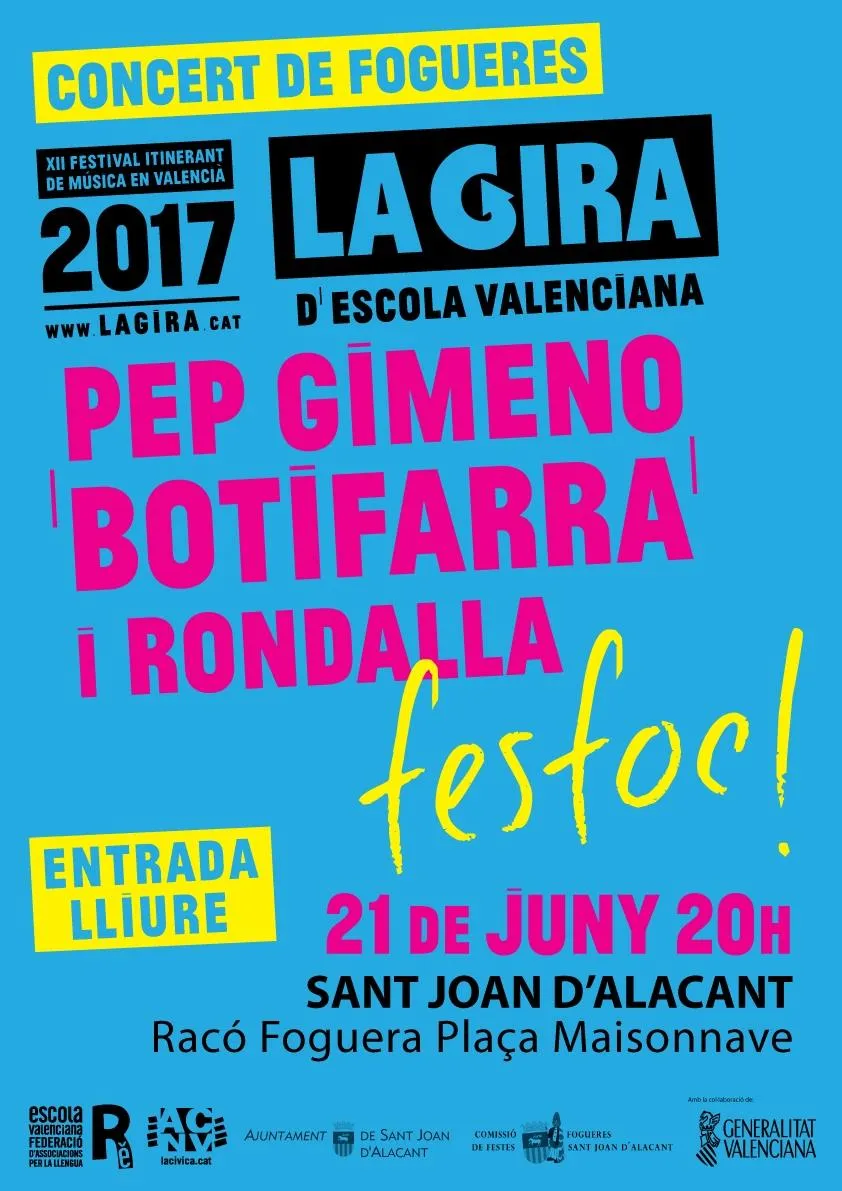 Concert de Fogueres 2017