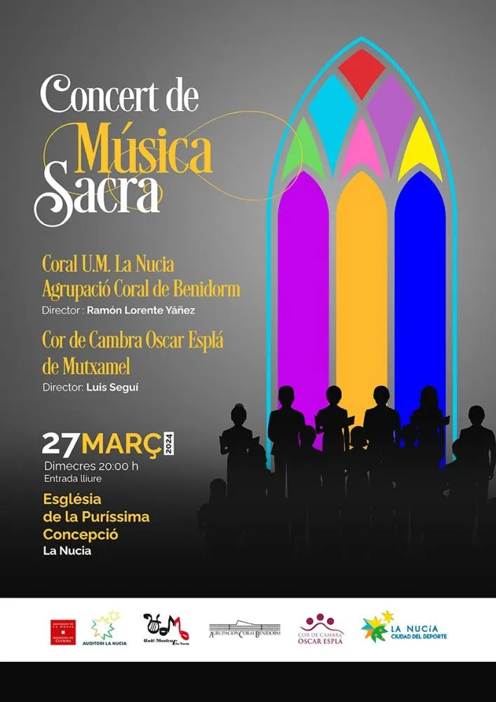 Concert de Música Sacra en iglesia Purísima Concepción