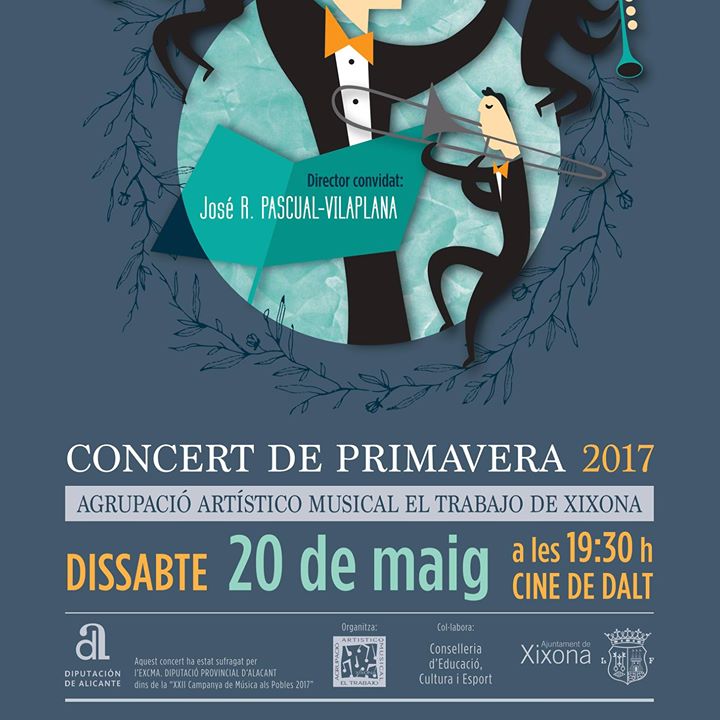 Concert de Primavera 2017 Amb Jose R. Pascual-vilaplana