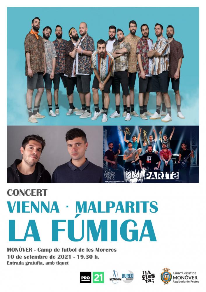 Concert de Vienna, Malparits y La Fúmiga en Monóvar