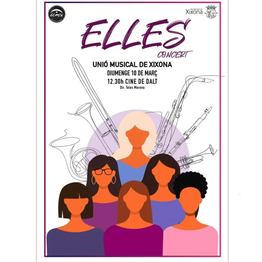 Concert Elles. Unió Musical de Xixona