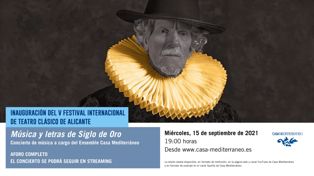 Concierto 'Música y letras del Siglo de oro'