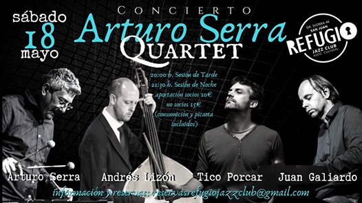 Concierto: Arturo Serra Quartet