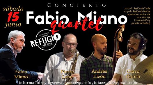 Concierto: Fabio Miano Quartet