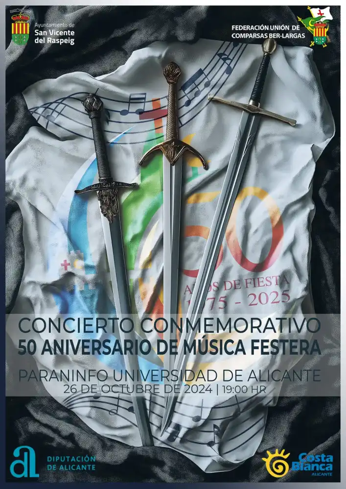 Concierto 50 aniversari dels Moros y Cristians de Sant Vicent del Raspeig