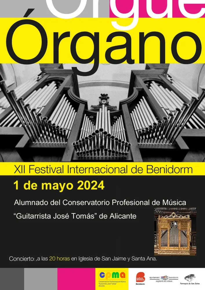 Concierto a cargo del Alumnado del Conservatorio Profesional de Música «Guitarrista José Tomás» de Alicante