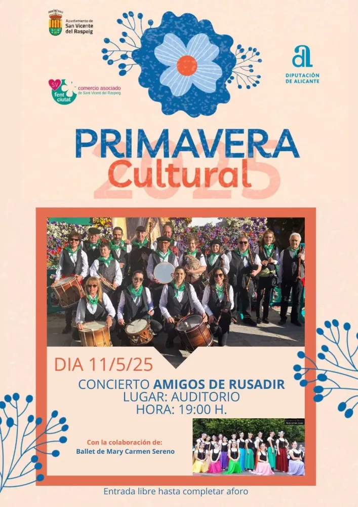 Concierto Amigos de Rusadir ► Primavera Cultural San Vicente del Raspeig 2025