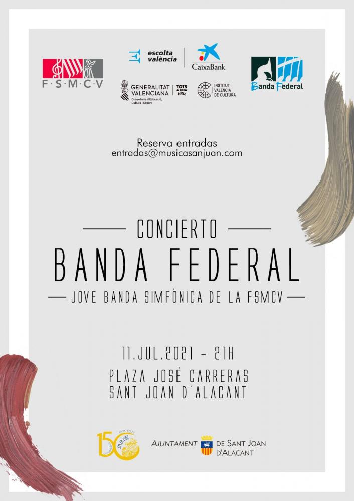 Concierto Banda Federal - Joven Banda Sinfónica de la FSMCV