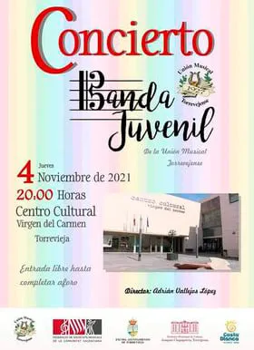 Concierto banda juvenil Unión Musical Torrevejense