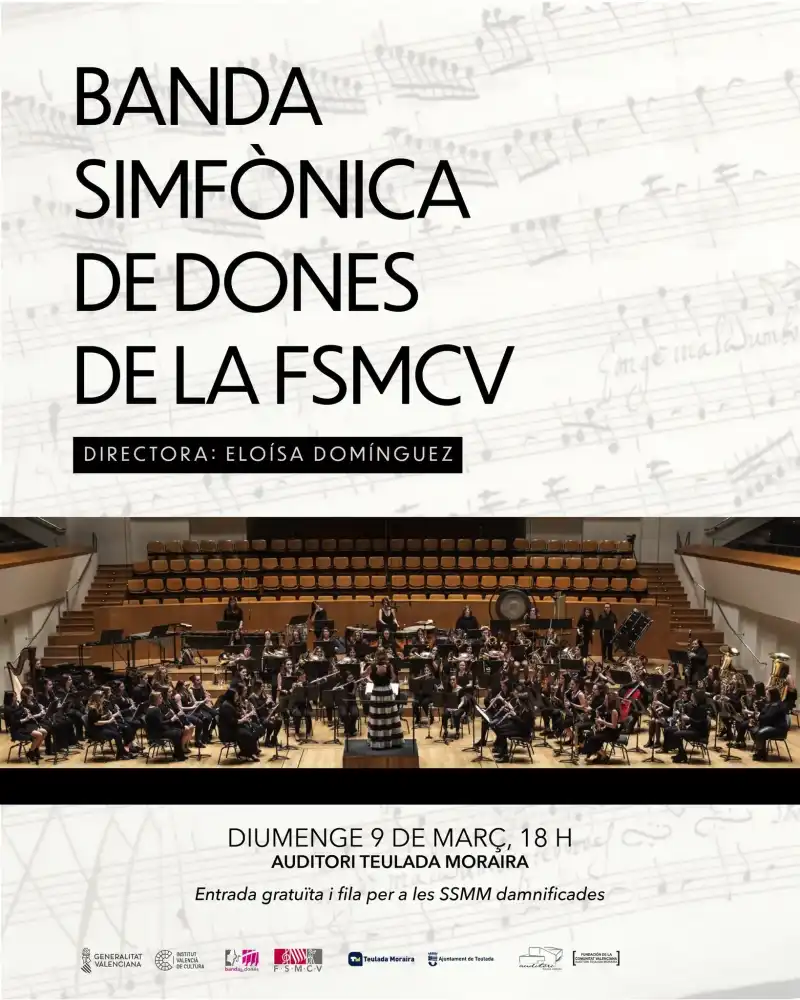 Concierto Banda Simfònica de dones de la Fsmcv