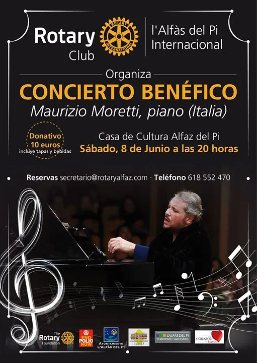 Concierto benéfico en Alfaz del Pi