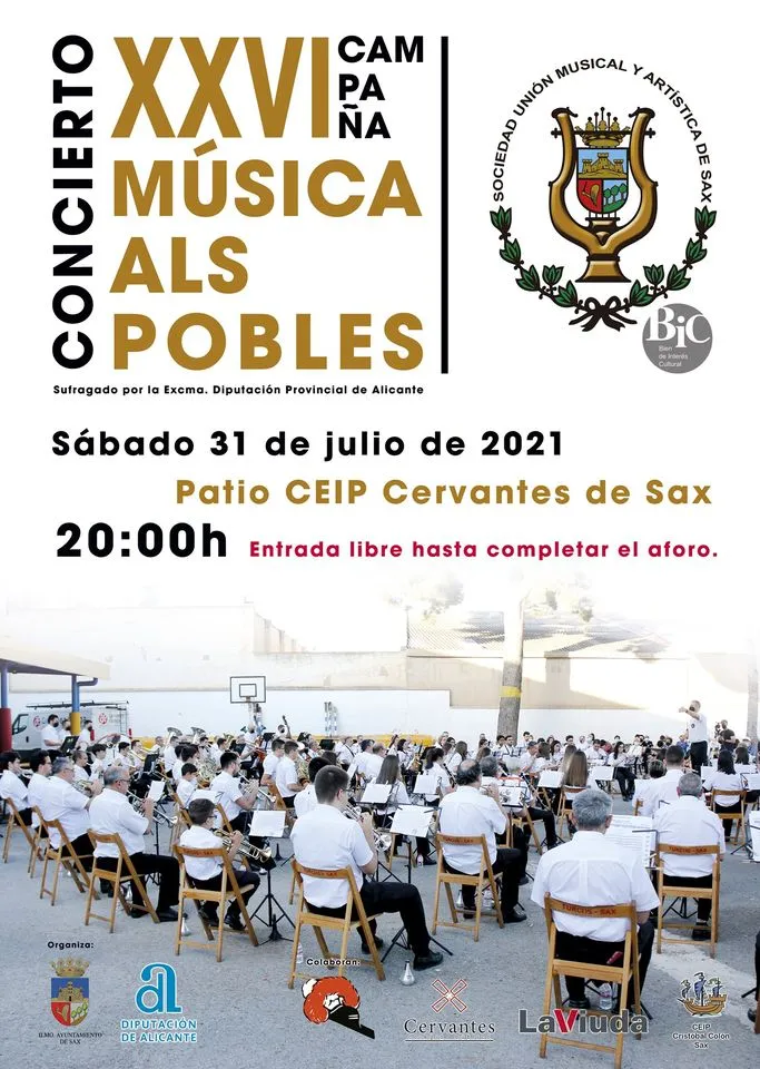 Concierto Campaña "Música als Pobles" (31-07-2021)