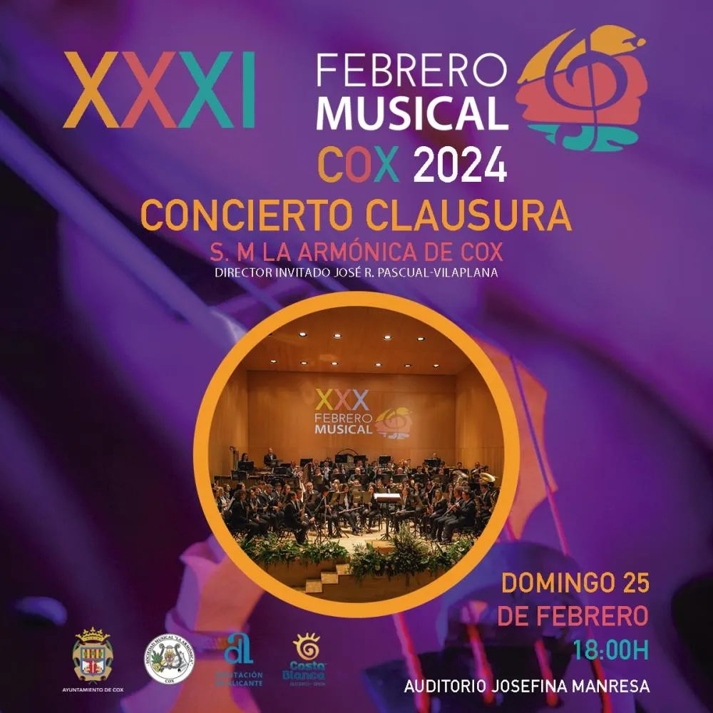 Concierto Clausura SM La Armónica de Cox