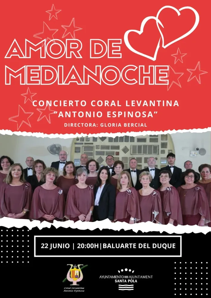 Concierto Coral Levantina Antonio Espinosa "Amor de Medianoche"