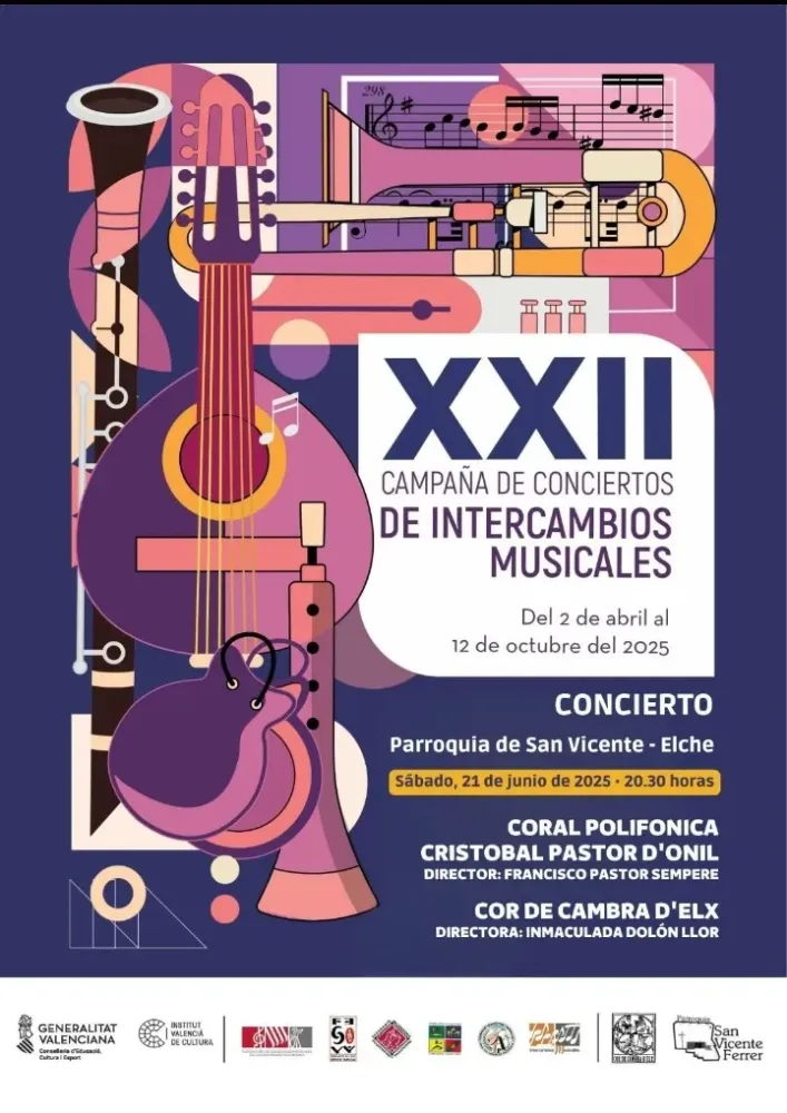 Concierto Coral Polifónica Cristóbal Pastor y Cor de Cambra ► XXIi Campanya de conciertos de intercambios musicales