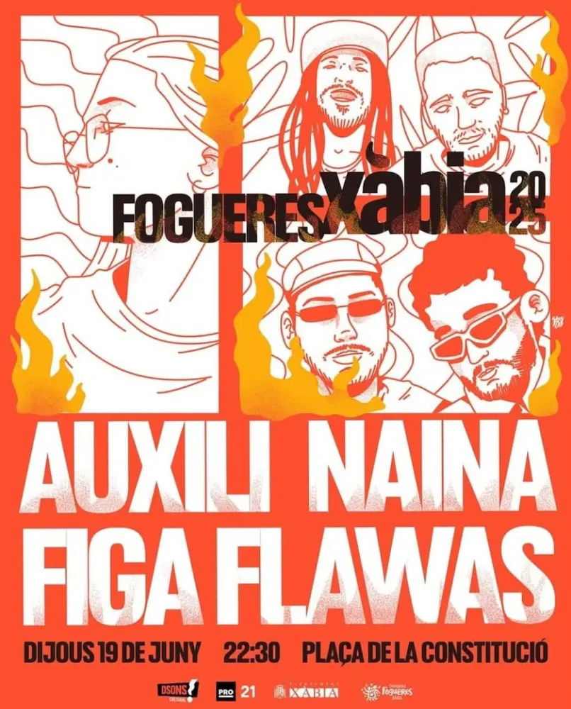 Concierto de Auxili, Naina, i Figa Flawas
