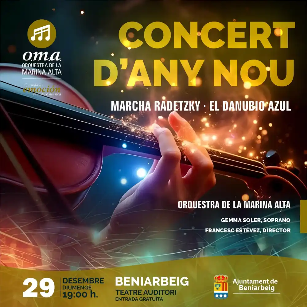 Concierto de Año Nuevo Orquesta de la Marina Alta