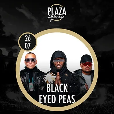 Concierto de Black Eyed Peas en Alicante ► Plaza Alicante