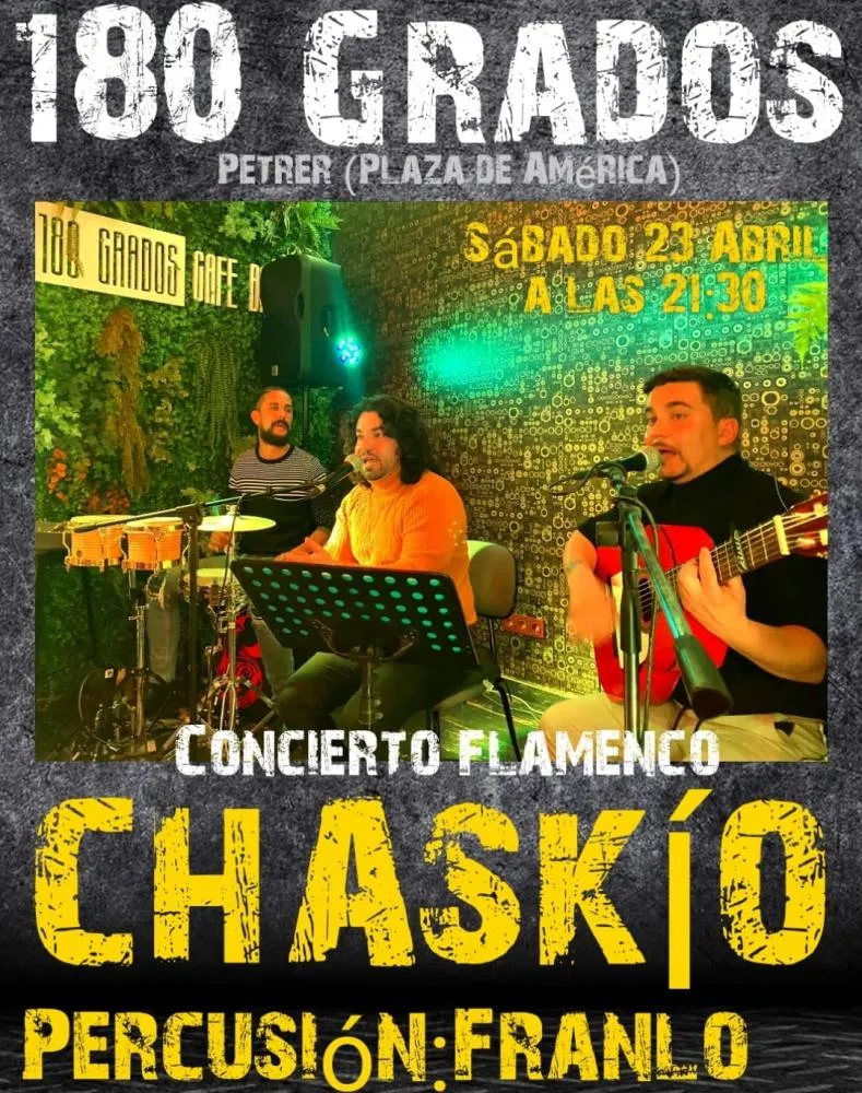 Concierto de Chaskío en Petrer