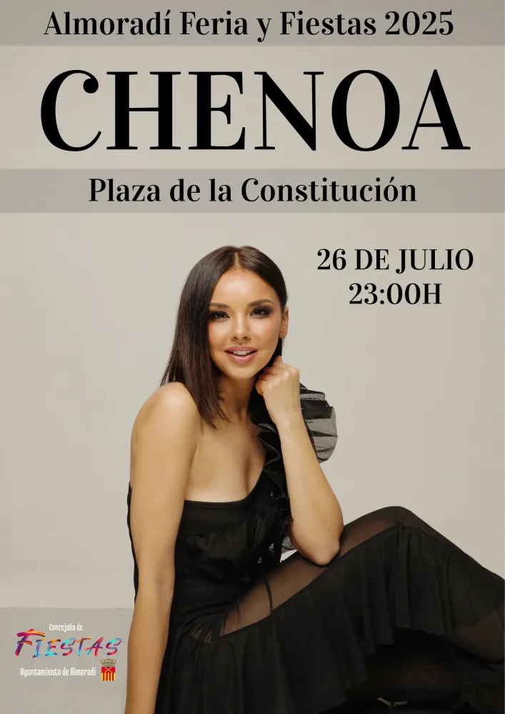 Concierto de Chenoa ► Almoradí Feria y Fiestas 2025