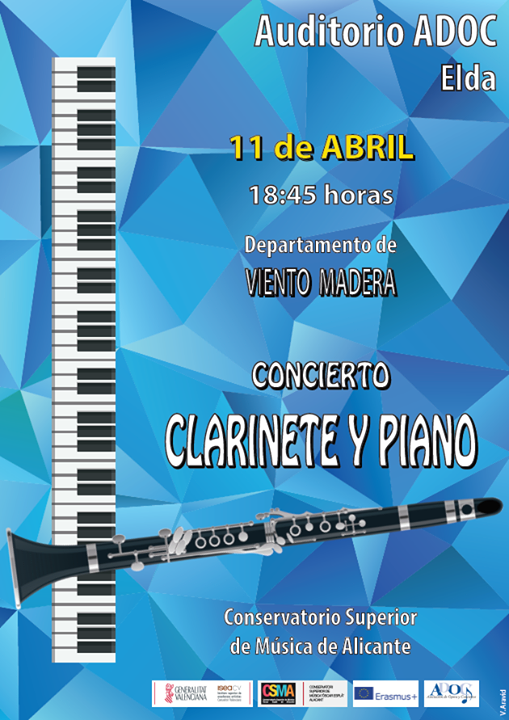 Concierto de Clarinete y Piano en ADOC