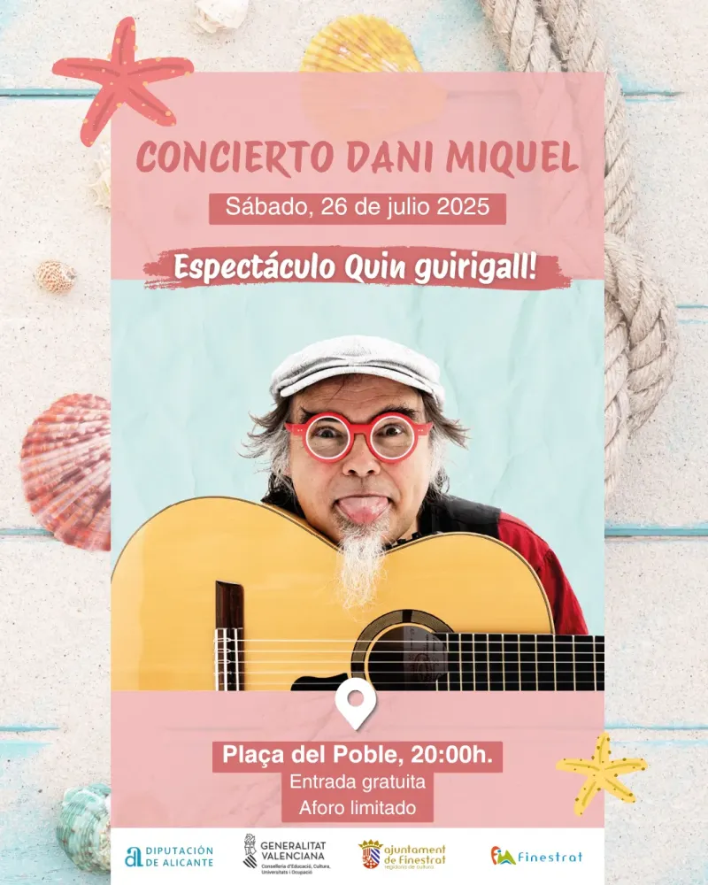 Concierto de Dani Miquel