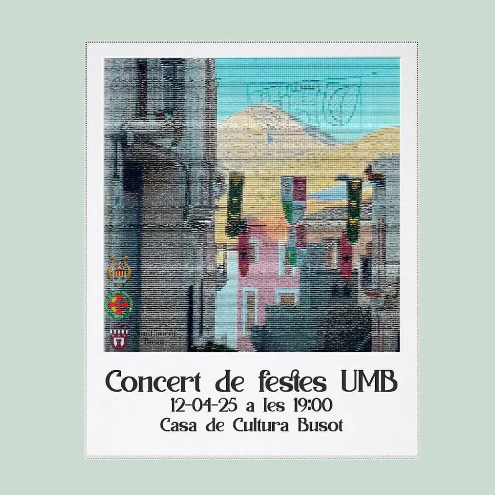 Concierto de Fiestas 2025 de la Unió Musical Busot