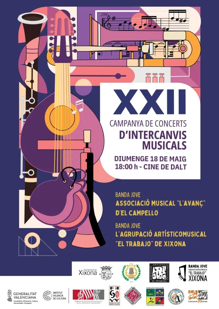 Concierto de intercambio musical Xixona