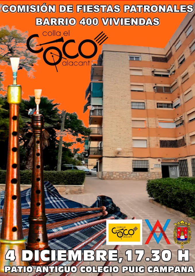 Concierto de la "Colla del Cocó" - Fiestas patronales Barrio 400 Viviendas de Alicante