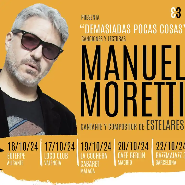 Concierto de Manuel Moretti en Alicante