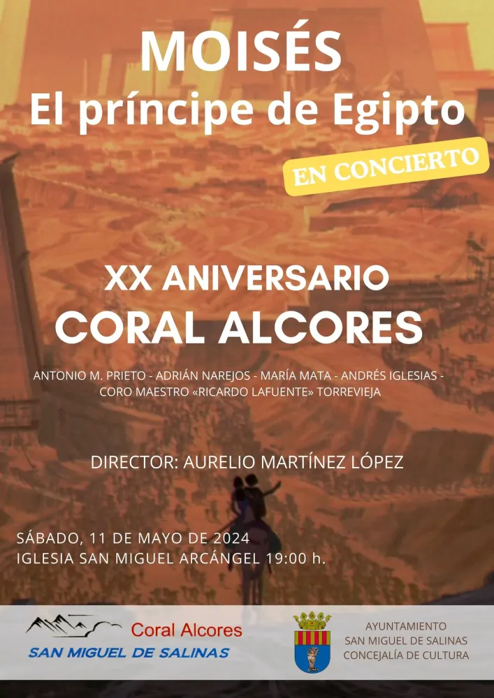 Concierto de Moisés, El Príncipe de Egipto