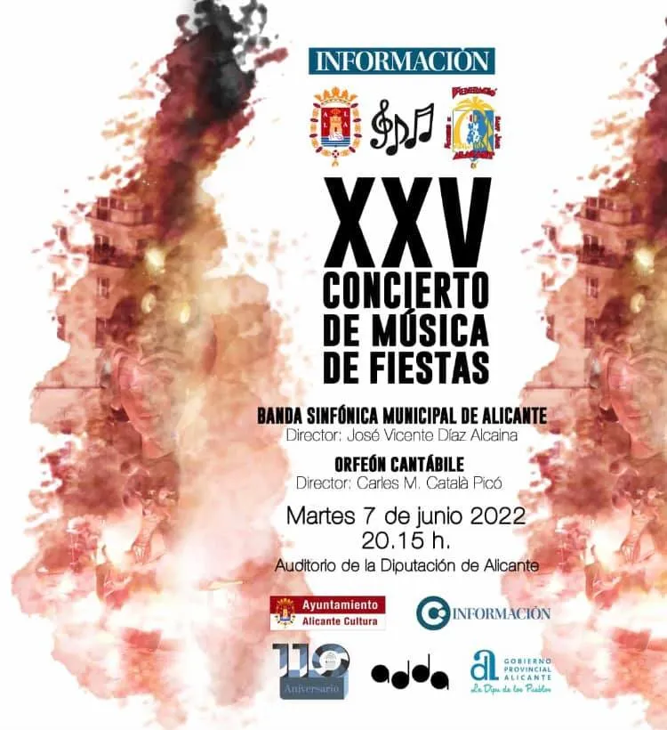 Concierto de Música de Fiestas Banda Sinfónica Municipal de Alicante