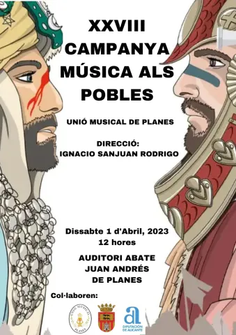 Concierto de música festera de la Unió Musical de Planes