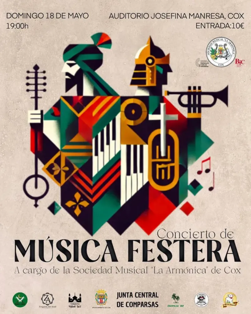 Concierto de Música Festera de "La Armónica" de Cox