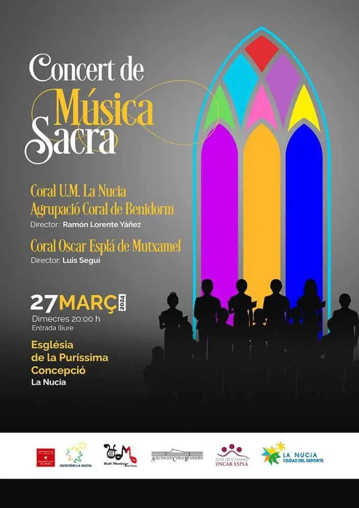 Concierto de música sacra en La Nucía