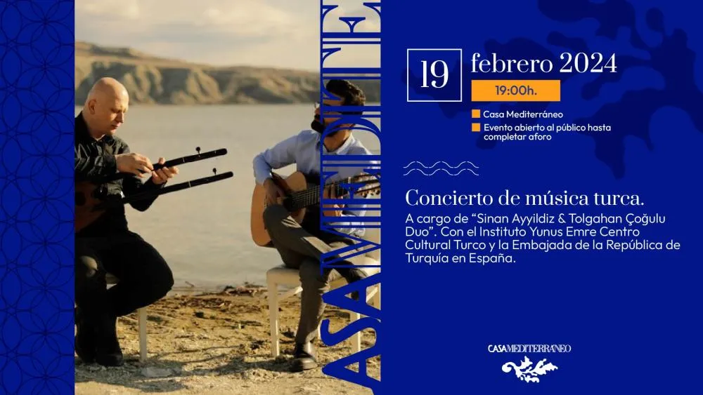 Concierto de música turca a cargo de Sinan Ayyıldız & Tolgahan Çoğulu Duo
