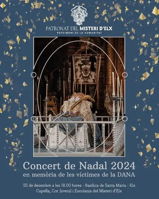 Concierto de Navidad 2024 en memoria de las víctimas de la DANA