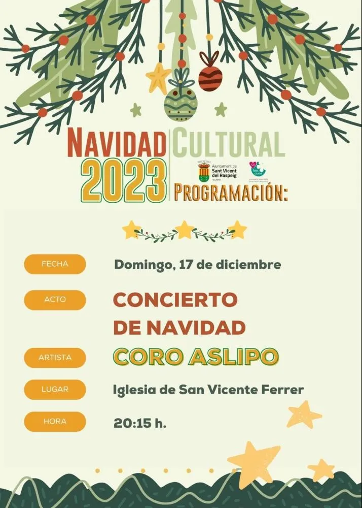 Concierto de Navidad Coro Aslipo