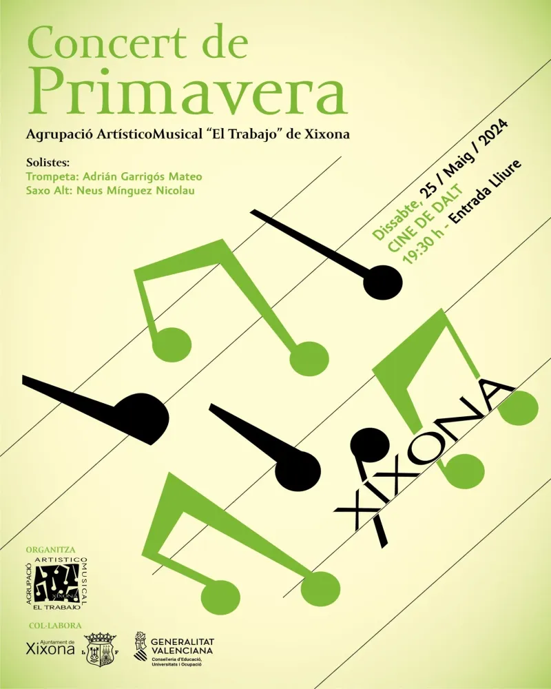 Concierto de Primavera Agrupación Artístico-Musical "El Trabajo"