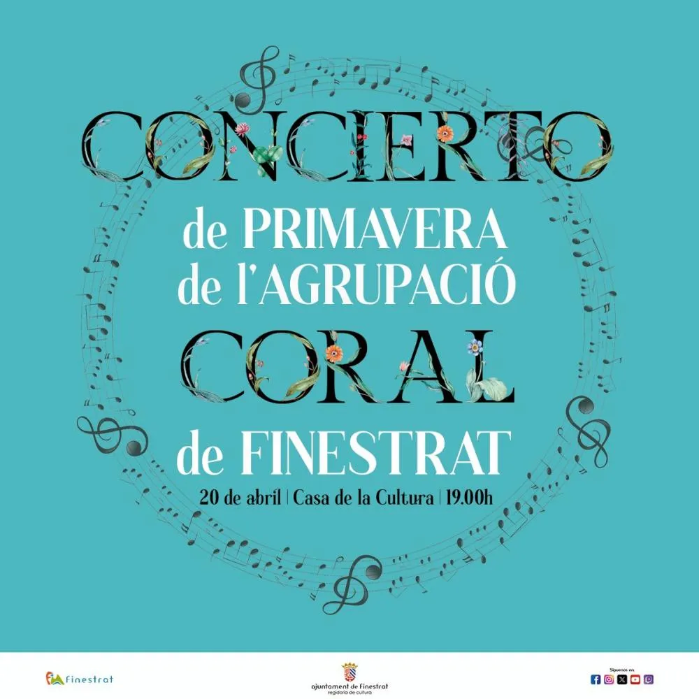 Concierto de Primavera de l'Agrupació Coral de Finestrat