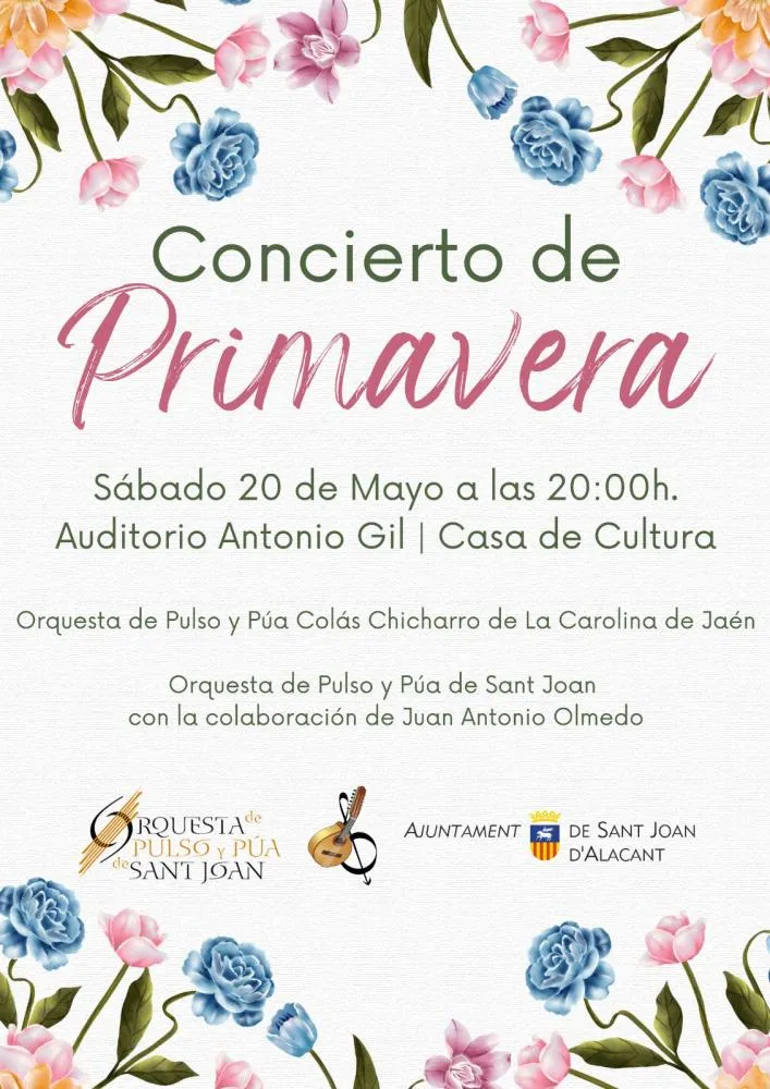 Concierto de Primavera Orquesta Pulso y Púa
