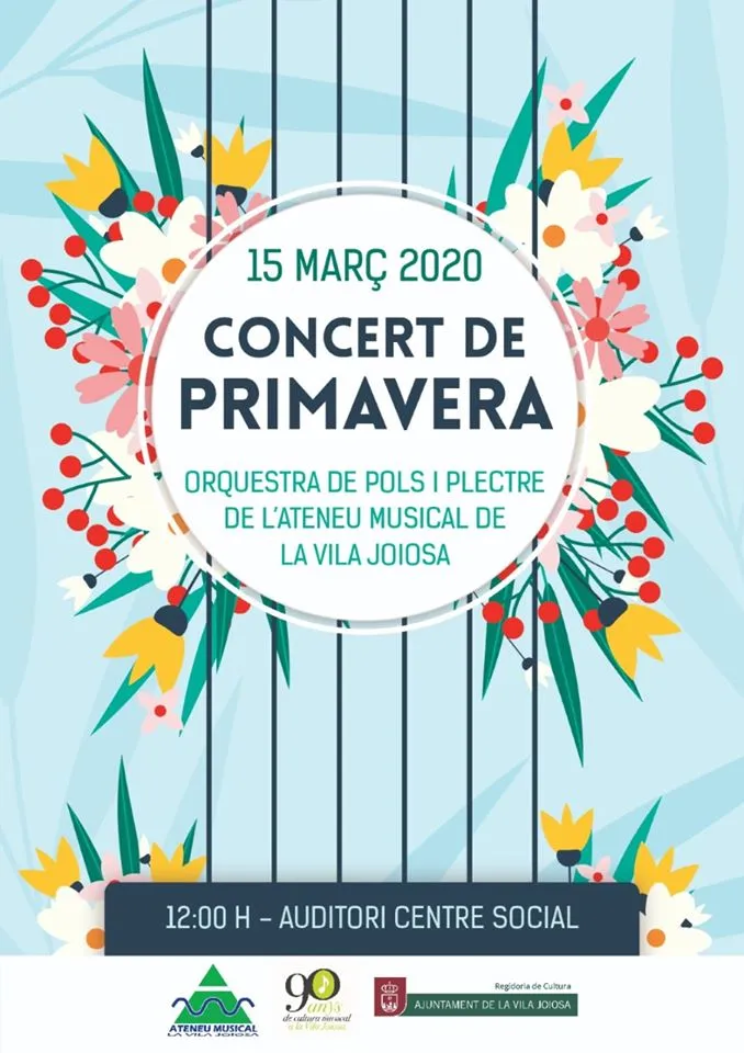 Concierto de Primavera Villajoyosa 2020