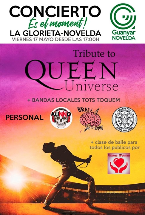 Concierto de Queen Universe en Novelda