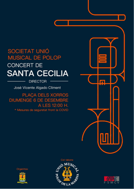 Concierto de Santa Cecilia 2020 Polop