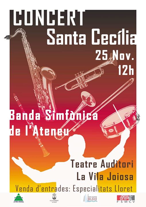 Concierto de Santa Cecilia del Ateneu Musical La Vila Joiosa