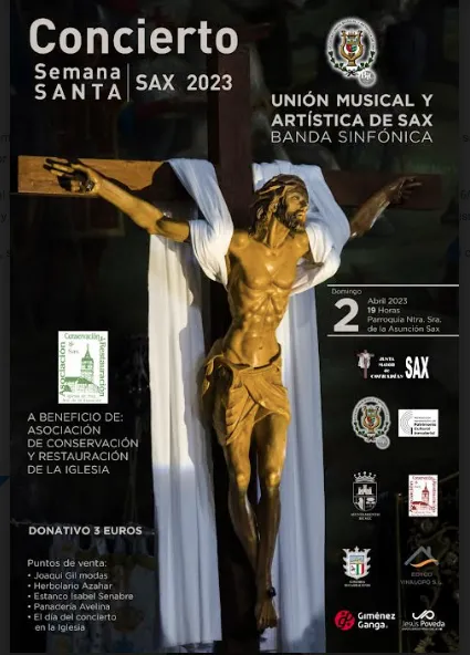 Concierto de Semana Santa de la Unión Musical de Sax