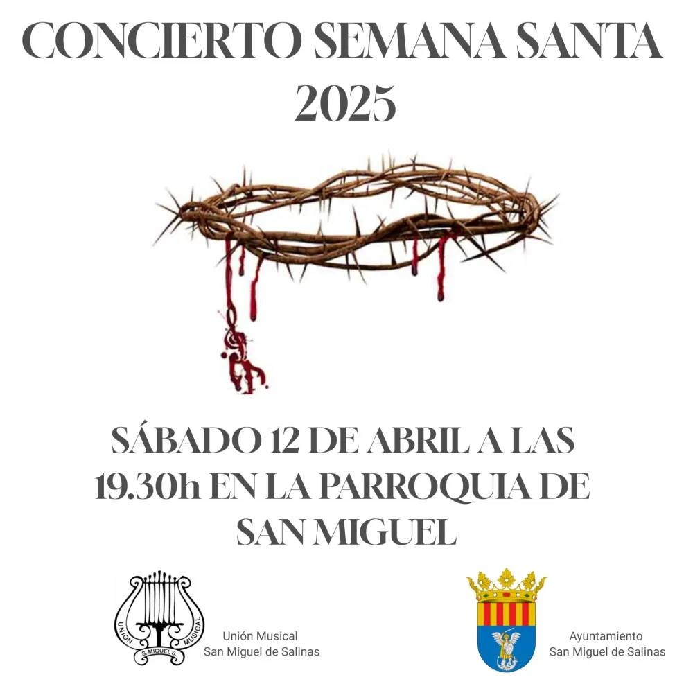 Concierto de Semana Santa Unión Musical San Miguel de Salinas