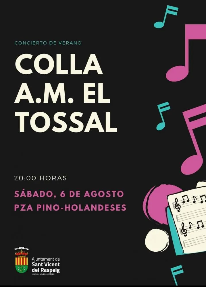 Concierto de verano Colla A.M. El Tossal