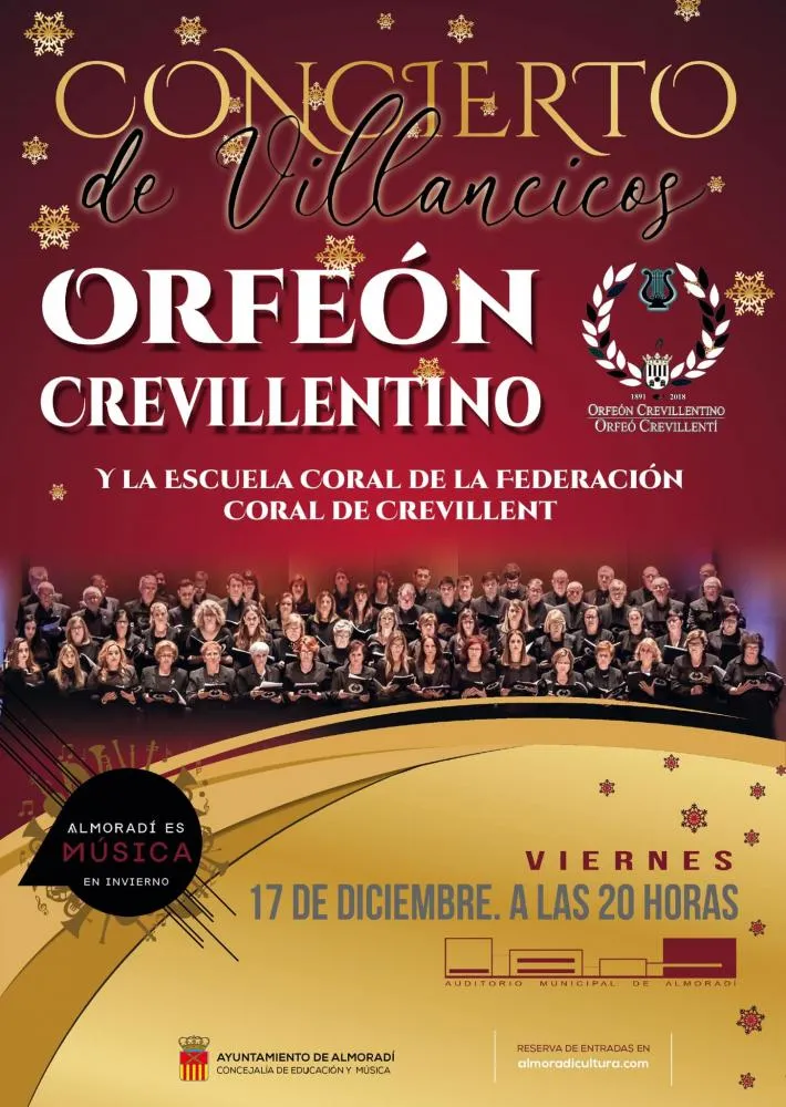 Concierto de Villancicos Orfeón Crevillentino